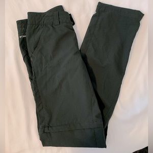 Columbia Womens Omni Shade Hiking Pants Size 2 Long